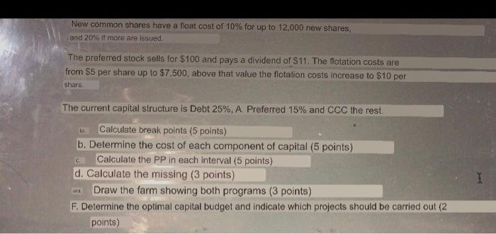 1 Draft Investment Irr Flow 2 191 20 Pr Life 7 Years To 10 000 12 B 10 000 3 154 42 2 C 10 000 14 2 2 170 18 3 789 4 2