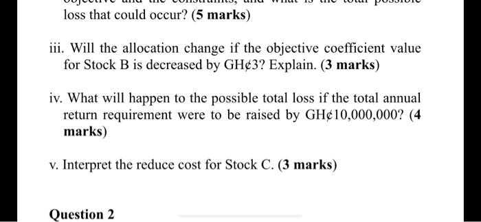 Done Assignment 1 Grp3 Question 1 The Government Of Ghana Has Available Gh 1 Billion Earmarked For Financing The Free Sh 4