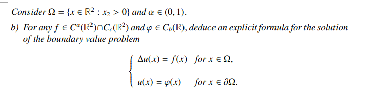 Consider Q2 X R2 X2 0 And A 0 1 B For Any F Co R2 Nc R2 And 6 Cy R Deduce An Explicit Formula For 1