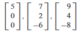 Determine If The Vectors Are Linearly Independent Justify Your Answer 1