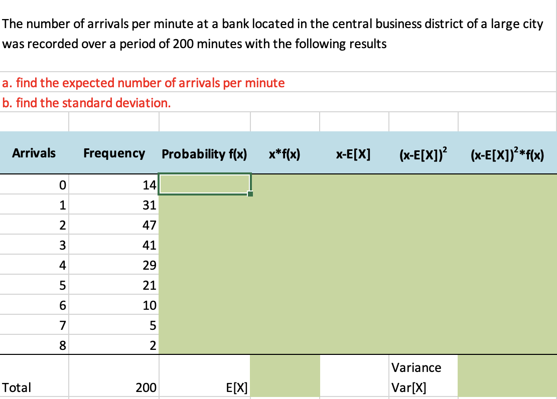 Please Show Work On Excel With Formulas Doing It On Paper Is Not Going To Help Me 1