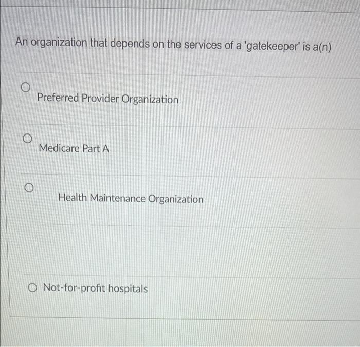Which Is Not A Health Literacy Test O Tofhla O Realm O Bast O S Tofhla An Organization That Depends On The Services O 2