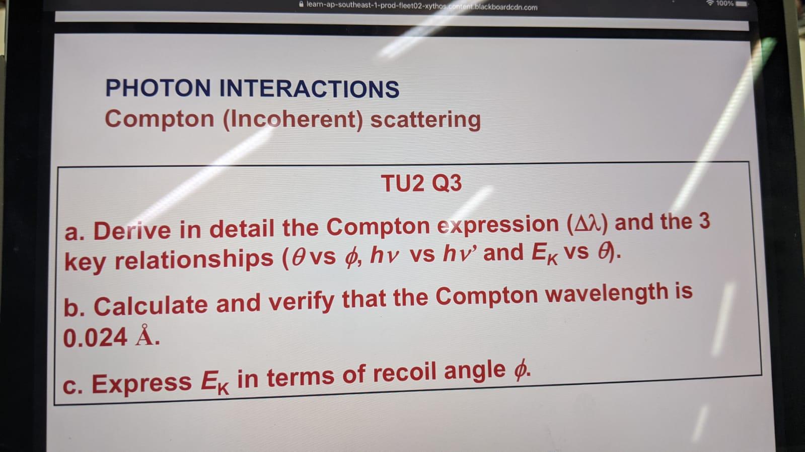 Learn Ap Southeast 1 Prod Fleet02 Xythos Content Blackboardcdn Com 100 Photon Interactions Compton Incoherent Scatter 1