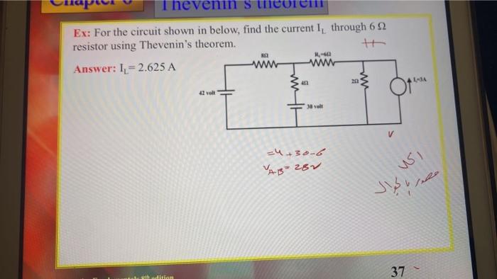 Superposition Theorem Ex Find The Current Passing Through The 29 Resistor Using Superposition Theorem 10 Sv W 50 57 19 2