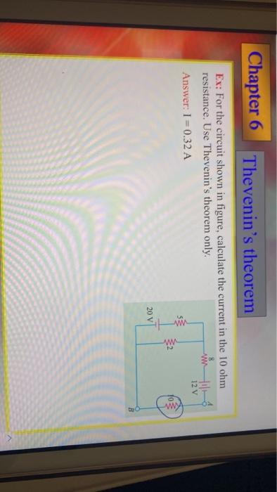 Superposition Theorem Ex Find The Current Passing Through The 29 Resistor Using Superposition Theorem 10 Sv W 50 57 19 3