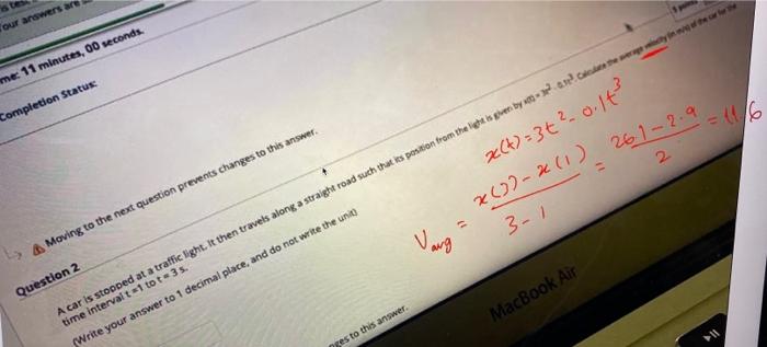 Our Answers Are Me 11 Minutes 00 Seconds Completion Status Vang Moving To The Next Question Prevents Changes To Thi 1