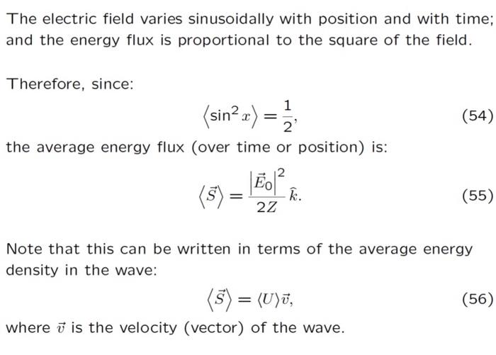 1 Demonstrate That An Electromagnetic Wave Propagating In Free Space May Have The Following Electric Field Amplitude An 5