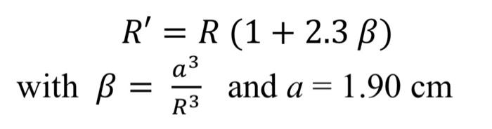 1 R 2 Inr Ine Angle At Corrected Equilibrium Distance Between Deg The Charged Spheres R Cm Table 1 Force Versus 3