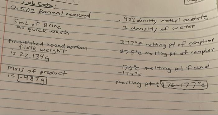 3 Calculate The Yield Of Your Product 2 Points 4 Annotate Your Ir Spectra Consider Ir Spectra A B Determine Whic 4