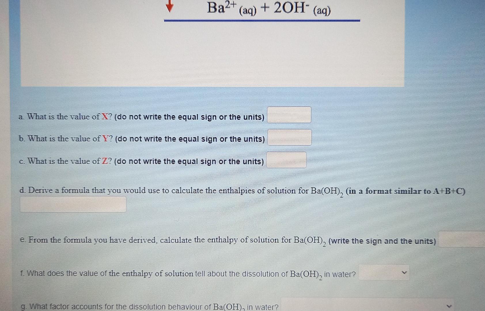 3 Using The Data And The Diagram Provided Below Determine The Enthalpies Of Solytion Of Magnesium Sulphate Enthalpy Of 2