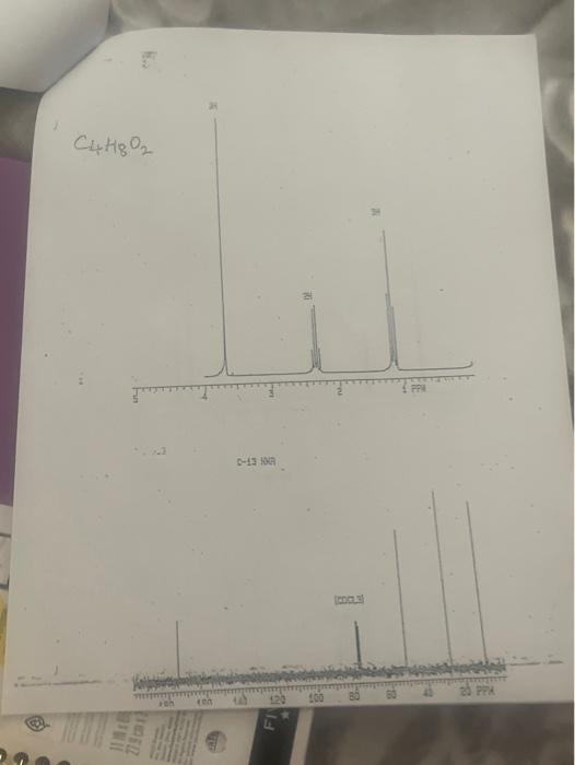 C4h8o2 D 13 Per Den 100 Z5 C Hio C 13 S 100 360 140 120 100 80 50 Nmr Problem Set Hnmr Proton Equivalence Approxim 1