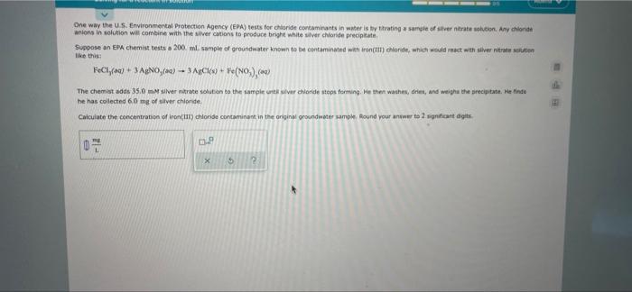 Sumugom Ill Chimical Reactions Using Meaty To Find Out Mass And Solinio Volume A Chemist Adds 0 90 L Of A 0 0765 Mm Pot 2