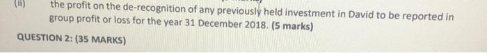 Question 1 10 Marks A School Friend You Have Not Seen For A Number Of Years Is Attempting A Financial Reporting Exam 2