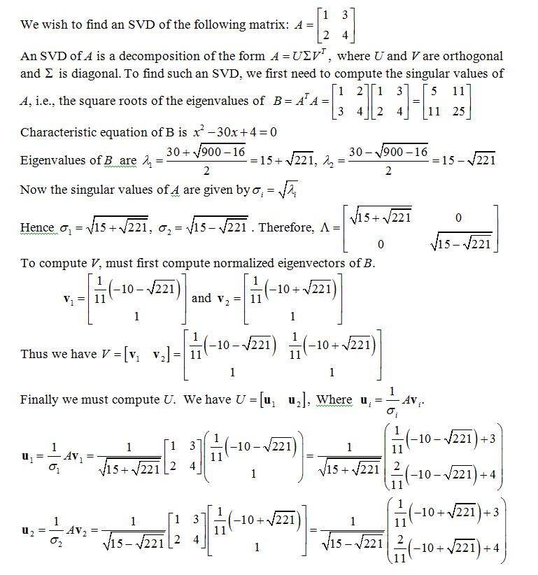 Transformation Whose Matrix With Respect To The Standard Basis