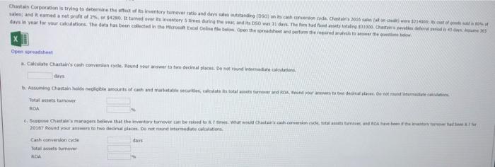 Chastain Corporation Is Trying To Determine The Fact Of Its Morbumeration Des Candie Chance Sales And It Camed Netru 10 1