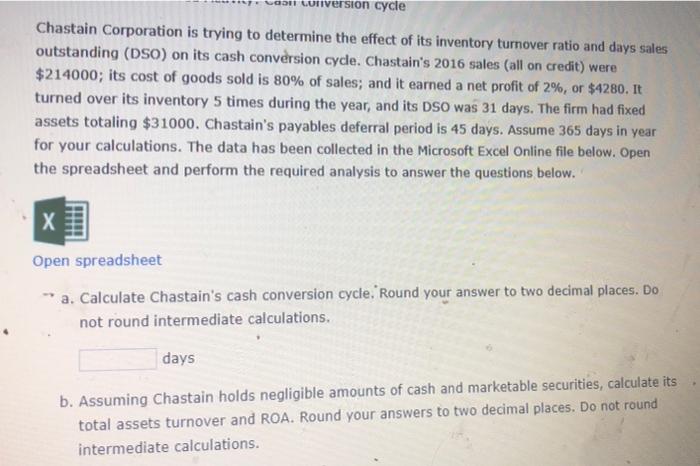 Chastain Corporation Is Trying To Determine The Fact Of Its Morbumeration Des Candie Chance Sales And It Camed Netru 10 3