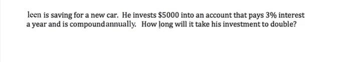 Matt Is Saving For A New Car He Invests 5000 Into An Account That Pays 3 Interest A Year And Is Compound Monthly How 2