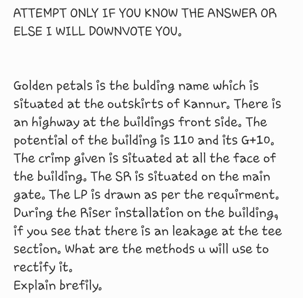 Attempt Only If You Know The Answer Or Else I Will Downvote You Golden Petals Is The Bulding Name Which Is Situated At 1