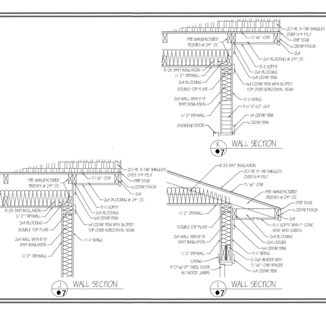 A2 Civil Engineering Make A Quantity Sheet In Excel Format For All The Lumber Used In The Residential Garage Plans 6