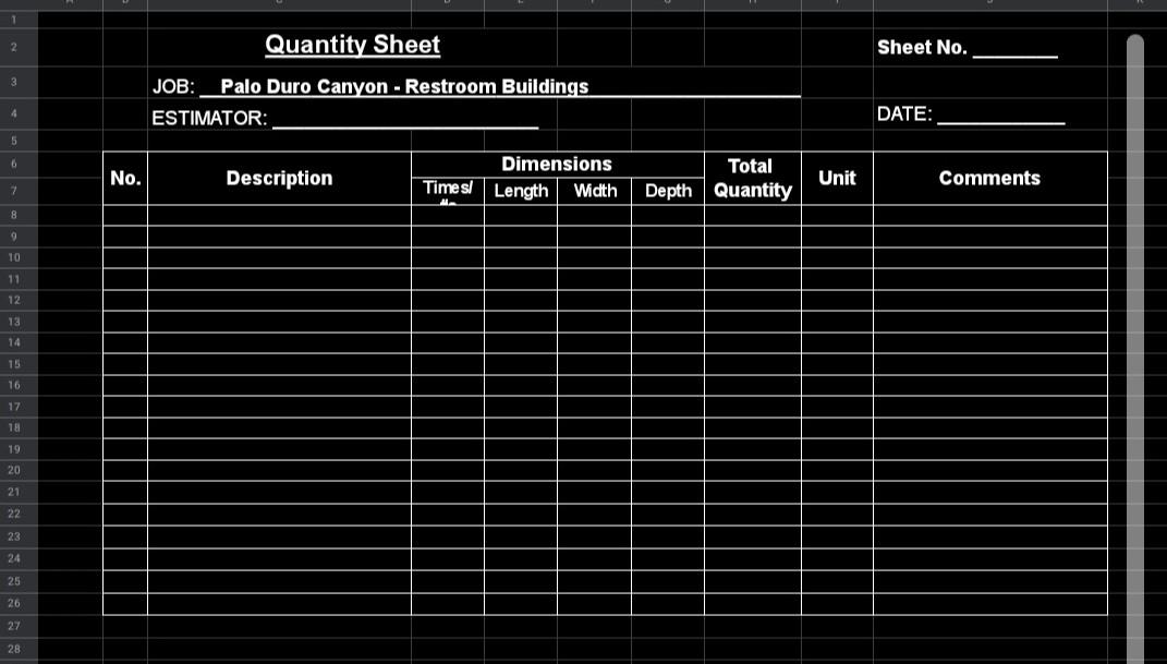 C2 Civil Engineering Make A Quantity Sheet In Excel Format For All The Lumber Used In The Residential Garage Plans 7
