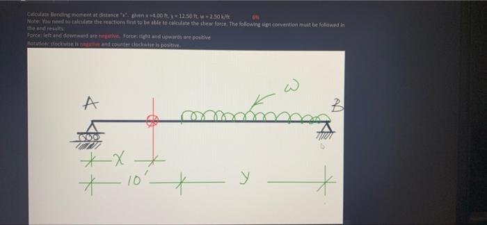 Calculate Deciding Moment At Distance Even 4 00 11 12 50 11 W 2 50 K Note You Need To Calculate The Reactions First 1