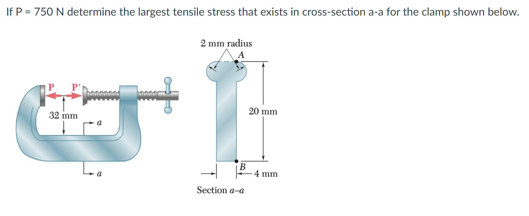 I Am Getting 11 086mm Up From Point B As My Neutral Axis But Am Not Sure If This Is Correct Please Solve The Entire Pro 1