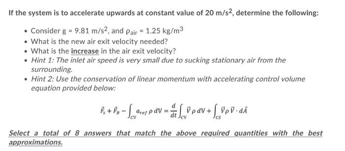Problem Statement A Box Enclosed Fan Is Pushing Air Downwards Through A 1 M Diameter Blade Span Area The Whole System 2
