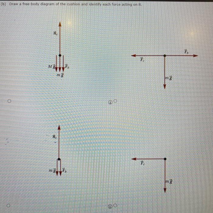 A Brick Of Mass M Has Been Placed On A Rubber Cushion Of Mass M Together They Are Sliding To The Right At Constant Velo 2