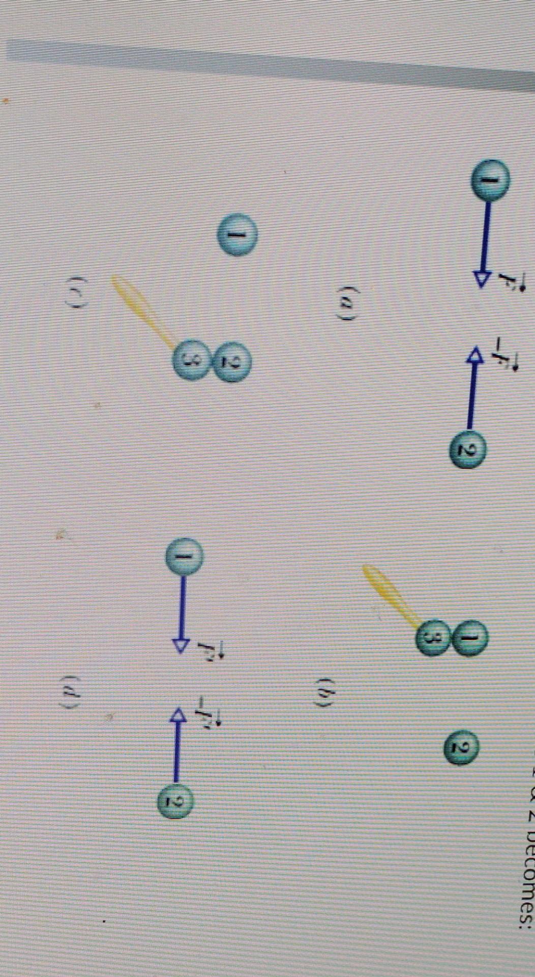 Two Identical Conducting Spheres 1 And 2 Carry Equal Opposite Charge And Exert Electrostatic Forces Of Magnitude Fon E 2