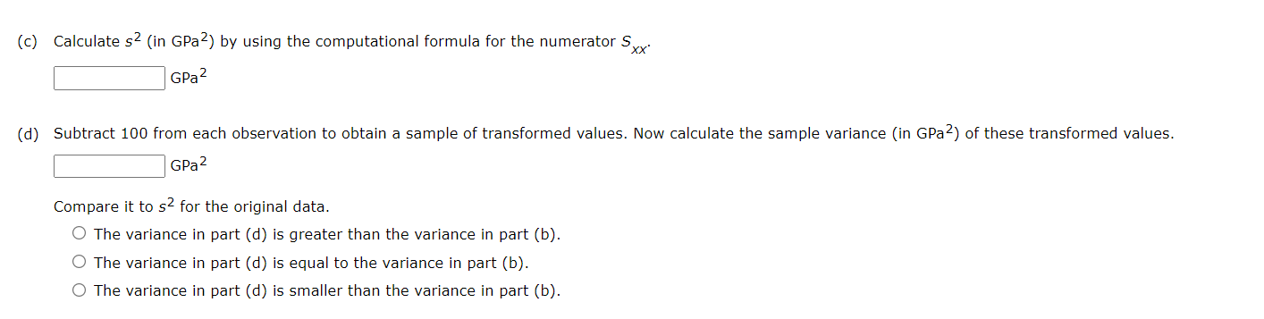 Suppose The Value Of Young S Modulus Gpa Was Determined For Cast Plates Consisting Of Certain Intermetallic Substrates 2