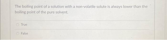 Which Of The Following Is Not A Property Of A Solution A Solution Has A Variable Composition A Solution Is Homogenous 4