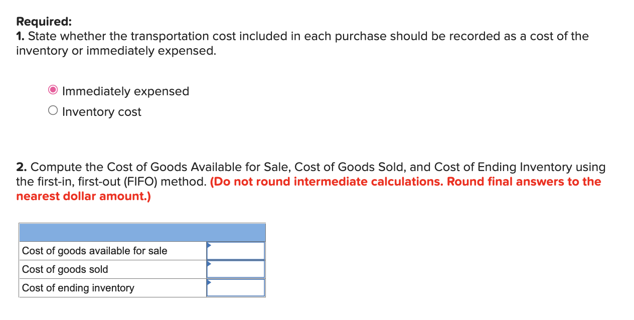 Cc7 1 Accounting For Changing Inventory Costs Lo7 3 Lo7 5 1