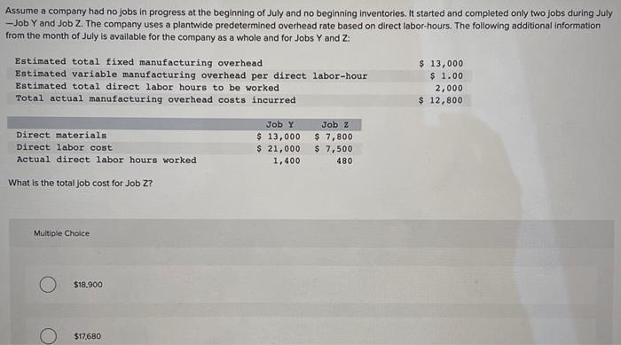 A Company Sells One Product And Its Contribution Margin Ratio Is 25 The Company Provides The Following Data Regarding 3