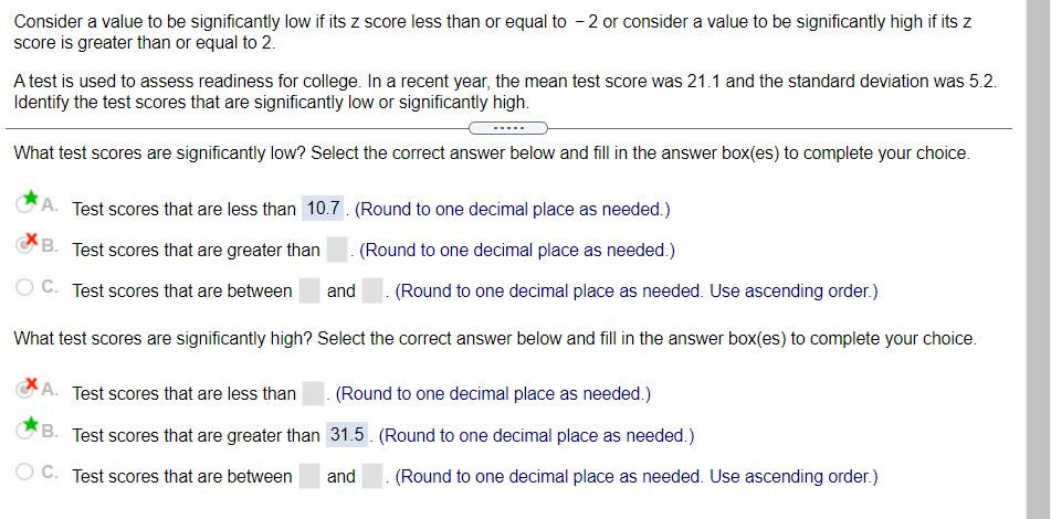 Consider A Value To Be Significantly Low If Its Z Score Less Than Or Equal To 2 Or Consider A Value To Be Significantl 1