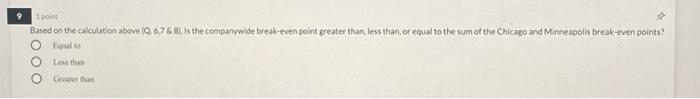6 2 Points Use The Following Information For Question 6 7 And 8 9 Raner Harris And Chan Is A Consulting Firm That Spe 4