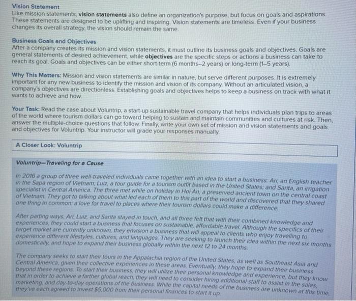 Outline Introduction Mission Vision Goals And Objectives Practice Activities A Closer Look Voluntrip 1 Select The Mi 2