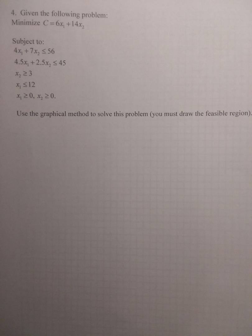 Intro To Operations Research Ive Asked This Before And Didnt Get A Full Answer I Need All Work Shown Thank You 1