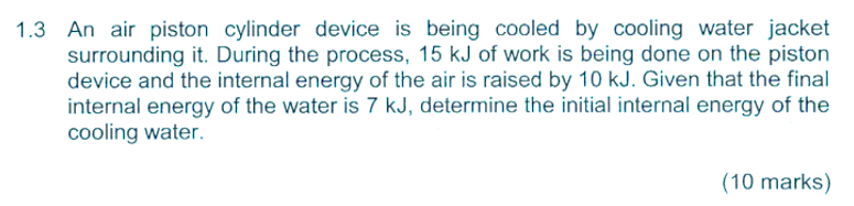 Thermofluids Feb2022 Need To Know The Workings For Question 1 3 1