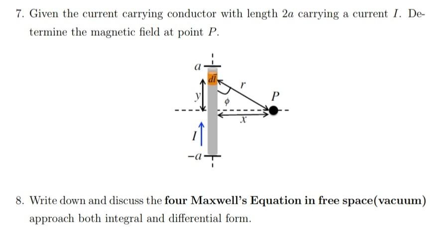 Please Answer Numbers 7 And 8 Step By Step Or Detailed Solution Thank You 1
