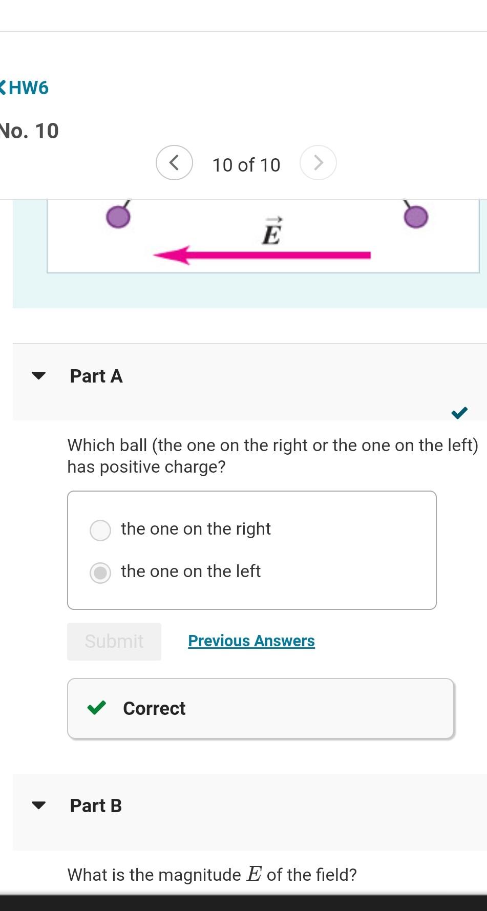 Ourse Home Hw6 No 10 10 Of 10 Review Constants 1 Two Tiny Spheres Of Mass 5 30 Mg Carry Charges Of Equal Magnitude 3