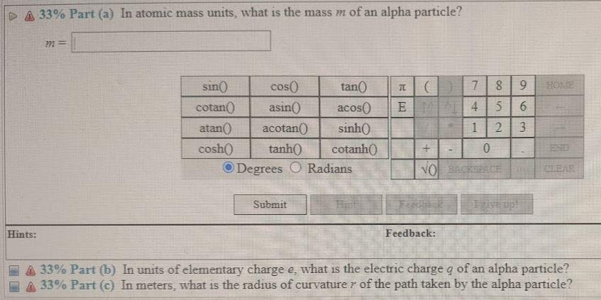 13 Problem 8 An Alpha Particle Consisting Of Tuvo Protons And Two Neutrons Traveling At A Speed Of V 1 8 X 10 M 2