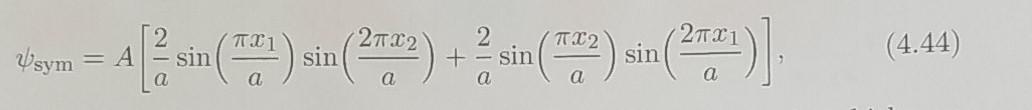 Problem 4 28 Work Out The Normalization Constants A And B In Equations 4 44 And 4 45 Hint We Already Know That The S 2