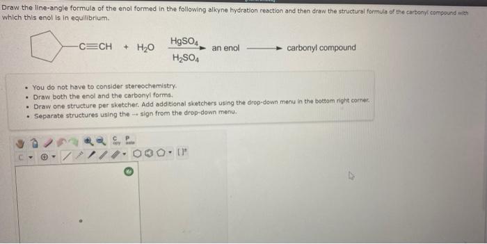 Draw The Product S Of The Following Reactions 1 Bh The Ch Ch2ch2ch Ch2ch2 Cec H 2 H2o2 Aqueous Naoh You Do No 5