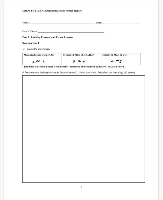 Balanced Chemical Equation H3c6h5o7 Aq 3nahco3 Aq Na3c6h5o7 Aq 3h2o L 3co2 G 1