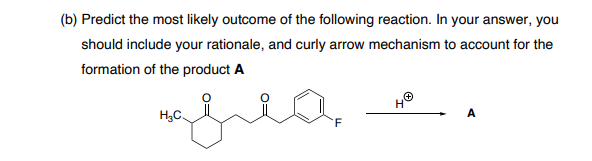 B Predict The Most Likely Outcome Of The Following Reaction In Your Answer You Should Include Your Rationale And Cu 1