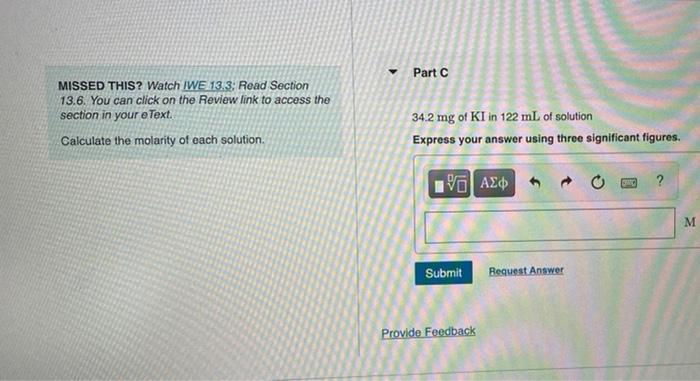 Part Missed This Watch Iwe 13 3 Read Section 13 6 You Can Click On The Review Link To Access The Section In Your E Te 1