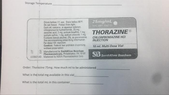 Storage Temperature 25mg Ml Indes Dilute Before I Use Store Below 86 Do Not Freeze Protect From Light Each Ml Contains 1