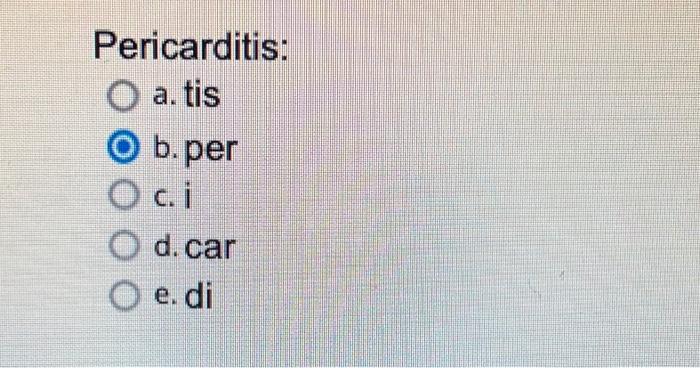 Please Help Me With The Following What Is The Correct Combining Form Below 1