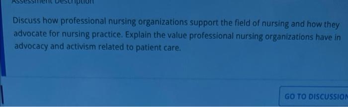 Assessment Description Outline The Concept Of Professional Accountability As It Pertains To Nursing Provide Example Of H 6