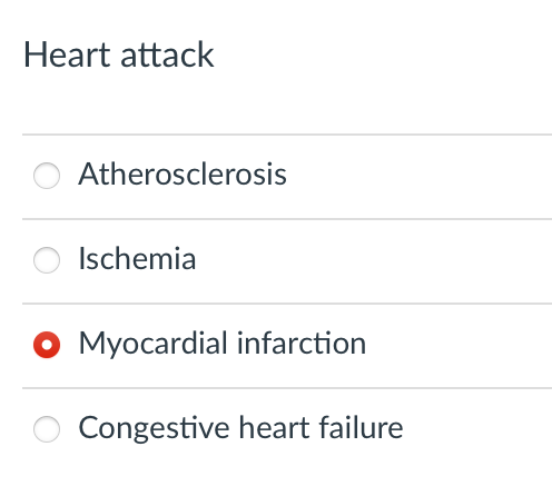 Heart Attack Atherosclerosis Ischemia O Myocardial Infarction Congestive Heart Failure 1